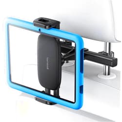 Lamicall Car Tablet Mount, Headrest Tablet Holder - Car Back Seat Travel Stand for Kids, Compatible with iPad Pro Air Mini, Galaxy Tab, Fire HD, 4.7-13