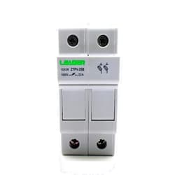 HALONE 20sets High Voltage 2p Solar PV Fuse Holder 1000V with PV Fuse 8A 10A 15A 20A 30A (AMP : 20A)