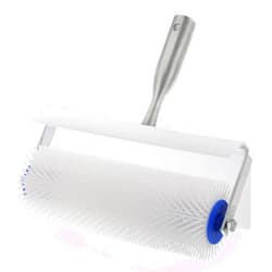 Weyleity Spiked Screeding Compound Roller | Spike Roller for Smooth, Self-Leveling Floors Latex Compound Screed Roller with 21mm Teeth (10