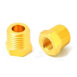 Metaland Brass Reducer Hex Bushing, 1