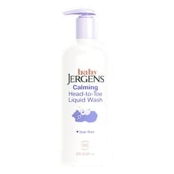 Jergens Baby Calming Head to Toe Liquid Baby Wash, Body Wash and Shampoo, Tear Free, 20 Fl Oz