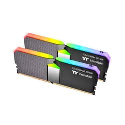 Thermaltake TOUGHRAM XG RGB DDR4 4400MHz 16GB (8GB x 2) 16.8 Million Color RGB Alexa/Razer Chroma/5V Motherboard Syncable RGB Memory R016D408GX2-4400C19A