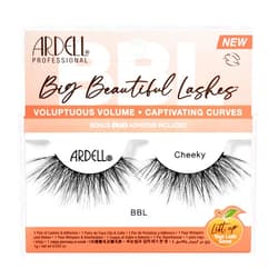 Ardell BBL Big Beautiful Lashes 962 Cheeky, with DUO Clear Adhesive, 1 pack