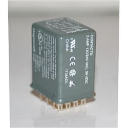 Schneider Electric/Magnecraft 782XDXH21-120A Relay; E-Mech; Hermetically Sealed; 4PDT; Cur-Rtg 5A; Ctrl-V 120AC; Plug-In