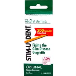 STIM-U-DENT Plaque Removers Value Pack, Mint 200 ea by Stim-U-Dent
