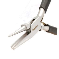 The Beadsmith Concave (Hollow)/Round Nose Piers – Wire Looping and Wire Bending Plier – 5 inches (127mm) - Tool for Jewelry Making
