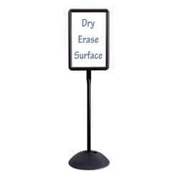 Safco Products 4117BL Write Way Rectangle Message Board, Black by Safco