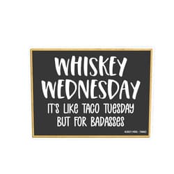 Honey Dew Gifts, Whiskey Wednesday, Whiskey Magnets for Refrigerator, Bar Fridge Magnets, Funny Fridge Magnet, 2.5 Inch by 3.5 Inch, 76663