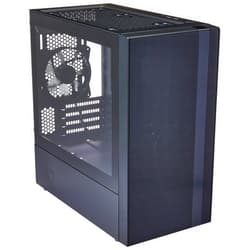 Cooler Master MasterBox NR400 - mATX Mini Tower Case with Tempered Glass Side Panel, 2 x 120mm Pre-Installed Fans, Flexible Air Flow Configurations, Cable Management