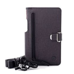 DANGO PRODUCTS Dango Slim Minimalist Wallet & Document Holder for Men - Dtex Water Resistant - Bifold, Black