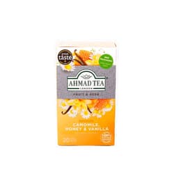 Ahmad Tea Camomile Tea with Honey & Vanilla 20 Count (Pack of 1)