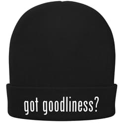 One Legging it Around got Goodliness? - Soft Adult Beanie Cap