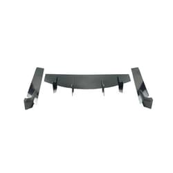 ZHZUVBXC Rear Bumper Diffuser Compatible for Ford-Mustang EcoBoost V6 2015-2023 Spoiler Splitter Lip Car Exterior Accessies Black