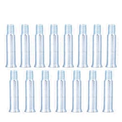 VGEBY 15pcs Inline Skate Axle, Wheel Screw Bolt Fittings Inline Skating Replacement (35mm) Axle Bolts