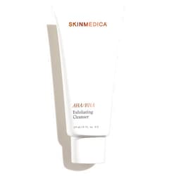 SkinMedica AHA/BHA Exfoliating Face Wash (NEW PACKAGING),Gentle Facial Exfoliating Scrub with Jojoba Oil for Smoother, Radiant Skin - Helps Improve the Appearance of Skin Tone & Texture (6 Fl Oz)