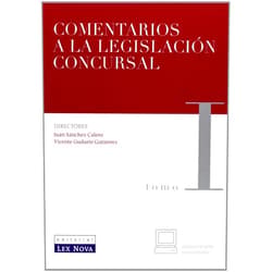 Antonio Javier Adrián Arnáiz,Carmen Alonso Ledesma,Henar Álvarez Álvarez,Coral Arangüena Fanego,José Luis Ayala Blanco,Alfonso Candau Pérez,Laura Carballo Piñeiro,Fernando Crespo Allúe,Aurelio Desdentado Bonete,Elena Desdentado Daroca,Andrés Domínguez Luelmo,Ángel Espiniella Menéndez,José Blas Fuentes Mañas,Carmen Galán López,Ignacio García-Perrote Escartín,Francisco Javier Gómez Galligo,Fernando Gómez Martín,María Gómez Mendoza,José Carlos González Vázquez,Vicente Guilarte Gutiérrez,Cristina Guilarte Martín-Calero,Vicente Quilarte Zapatero,Santiago Hidalgo García,Maximino Linares Gil,José Luis López del Moral Echevarria,Vicente Mambrilla Rivera,Ángel Marina García-Tuñón,Celia Martínez Escribano,Jacobo Bernando Mateo Sanz,Gonzalo Moliner Tamborero,Belén Mora Capitán,Noemí Muñoz Martín,José Luis Pozo Martínez,Jesús Quijano González,Bartolomé Ríos Salmerón,Abelardo Rodríguez Merino,Marcos Sacristán Represa,Juan Sánchez-Calero Guilarte,José Manuel Sánchez Felipe,M.ª Luisa Segoviano Astaburuaga,Alberto Javier Tapia Hermida,Fernando Toribios Fuentes,Antonio Tapia Hermida,Luis Antonio Velasco San Pedro,Pedro Manuel Yanes Yanes,Vicente Guilarte Gutierrez Comentarios a la legislación concursal