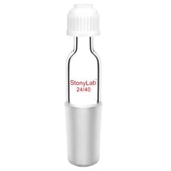 stonylab Thermometer Inlet Adapter with 24/40 Inner Joint, 4.33 inch Height, for Laboratory Temperature Measurement