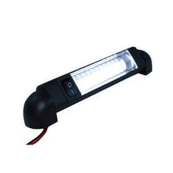 Pilotlights.net LED Bar Light - Pivoting, Water Resistant 12 Volt DC LED Courtesy Convenience lamp, 6