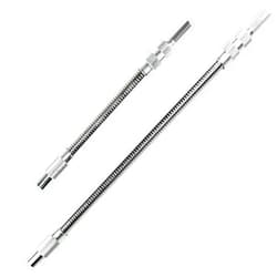 Guyuyii Flexible Drill Bit Extension Set - 1/4 Magnetic Hex Shank Flex Drill Bit Extensions for Tight Spaces, Drilling Tasks - Versatile for Maintenance, Repair, and Installation (7.9