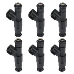 JDMON Fuel Injectors Compatible with Chevrolet Equinox, Pontiac Torrent 3.4L V6 2005 2006 2007 2008 2009 Replacement for 0280156182 FJ704 832-11208 89017615