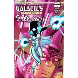 By Kalinda Vazquez (Author), Ron Lim (Cover Art), Daniel Picciotto (Artist) & 0 more Format: Kindle Edition What If…? Galactus: Galactus Transformed Spider-Gwen? (2025) #1 (What If…? Galactus (2025))