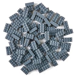 Strictly Briks Compatible with Lego Classic Bricks Starter Kit, Gray, 96 Pieces, 2x4 Studs, Building Creative Play Gift Set for Ages 3 and Up, 100% Compatible with All Major Brick Brands