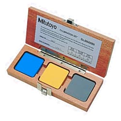 Mitutoyo Calibration Set, Shore A, Range 30, 60, 90