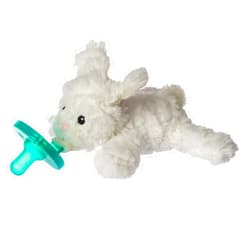 Mary Meyer WubbaNub Infant Pacifier, 6-Inches, Putty Bunny