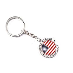 ARKOSKNIGHT Creative Car Logo Keychain for Car 3D Chrome Metal Alloy Key Chain Gifts for Women and Men Keyring Universal Size