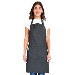 Mellow Buff Chef Apron, Recycled Cotton Kitchen Apron with an Adjustable Neck with Long Ties, for cooking, baking