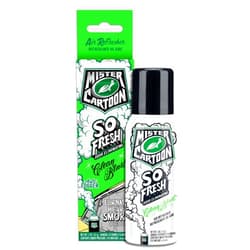 Turtle Wax X Mister Cartoon 54227 So Fresh Odor Eliminating Fogger Car Air Freshener, Long Lasting Scent, For Car and Home, 2 oz. (Pack of 1), Clean Blast Fragrance