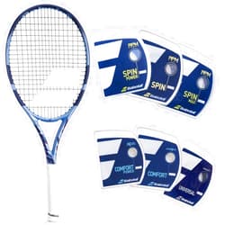 Babolat Pure Drive Team 11th Gen Tennis Racquet Strung with Your Choice of String