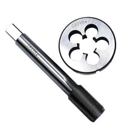 GAVAN M14 x 1.0 HSS Left Hand Tap and Die Set