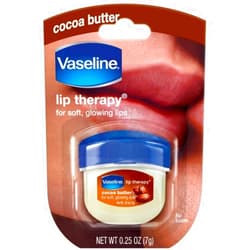 Vaseline Lip Therapy Cocoa Butter.25 oz (Pack of 4)