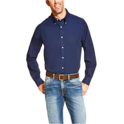 ARIAT Men's Wrinkle Free Solid Shirt