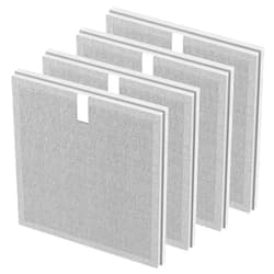 Isinlive 4 Pack 3-in-1 HEPA Replacement Filter Compatible with Pure Enrichment PureZone Air Purifier Part No. PEAIRPLG