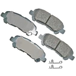 Akebono ACT1325 Proact Ultra Premium Ceramic Disc Brake Pad kit