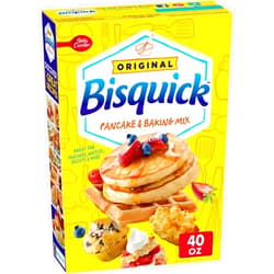 Betty Crocker Bisquick Pancake and Baking Mix, Original, Makes About 60 Pancakes, 40 oz