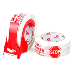 BOMEI PACK Stop Sign Sealing Tape,Pre-Printed 
