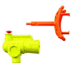 Imaginext Replacement Parts Scooby-Doo Transforming Mystery Machine Playset - FMY11~1 Yellow Launcher and 1 Orange Projectile Net