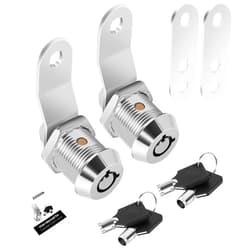 Cylinnda 2 Pack Tool Box Lock with Keys, 5/8