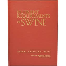 By National Research Council (Author), Division on Earth and Life Studies (Author), Board on Agriculture and Natural Resources (Author), Committee on Nutrient Requirements of Swine (Author) & 2 more Nutrient Requirements of Swine: Eleventh Revised Edition (Animal Nutrition)