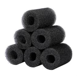 AQUANEAT 6-Pack Pre-Filter Sponge for Aquarium Shrimp Fry Fish Tank Filter 0.8” Intake, Replacement Foam Cover