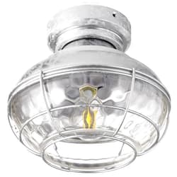 Quorum International Quorum 1974-9 Restoration LED Fan Light Kit from Windmill collection in Pewter, Nickel, Silver finish,