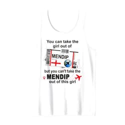 Mendip Home City - Mendip Outfits & Designs Mendip Girl - Mendip Boarding Pass - Mendip Tank Top