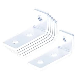 YIDU69Q 6 Pcs 3 Hole 90° Fitting Bracket for 1-5/8
