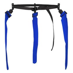 Champro Quick-Down Pop Football Flag Belt with 3 Royal Blue Flags, 12 Pack