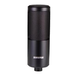 Shure SM4 Studio Recording Microphone, XLR Home Studio Condenser Mic Optimized for Soft Vocals to Loud Instruments with Mix-Ready Audio - All-Metal Construction (SM4-K)
