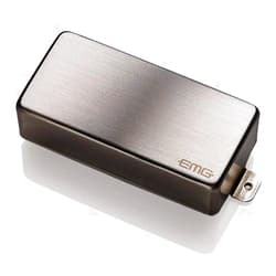 EMG 81-7H 7-String Guitar Humbucking Pickup, Brushed Chrome, Short Shaft