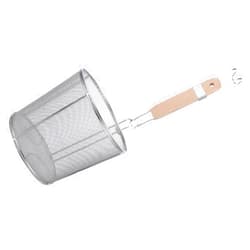 FUNOMOCYA 16cm Stainless Steel Noodle Sifter Scoop Mesh Colander for Cooking Ideal for Straining Noodles Fruits and Vegetables Kitchen Sifter Tool